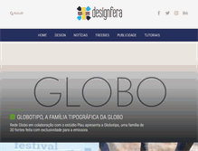 Tablet Screenshot of designfera.com.br